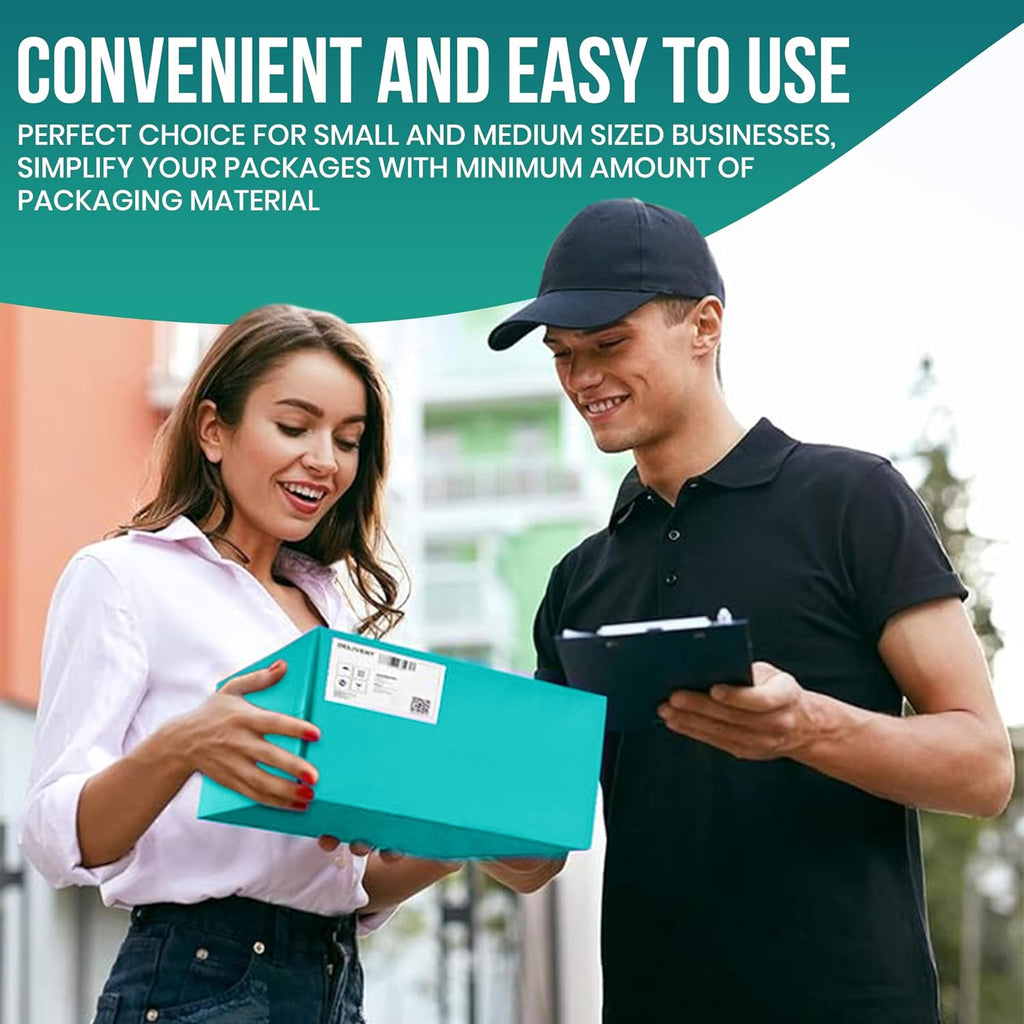 #2 7.5x10.5 [3000 Pack] Teal Poly Mailers Shipping Bags, Strong Mailing Envelopes, Multipurpose Mailers, Waterproof &
