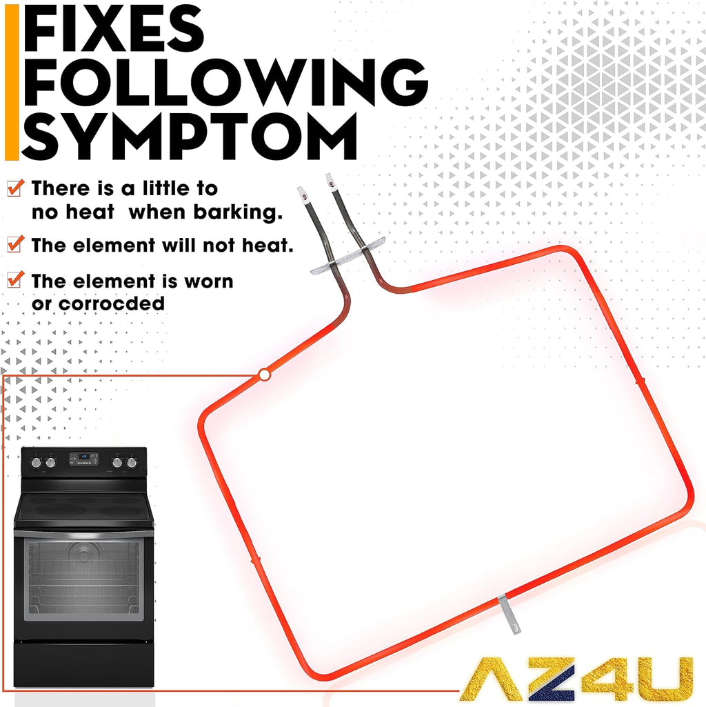 AZ4U Range Oven Bake Element Replaces For Maytag MER8700DS1 MER8674AS0