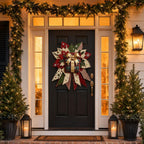 Christmas Quilted Door Hanger DIY Sewing Kit Handmade Patchwork Decor
