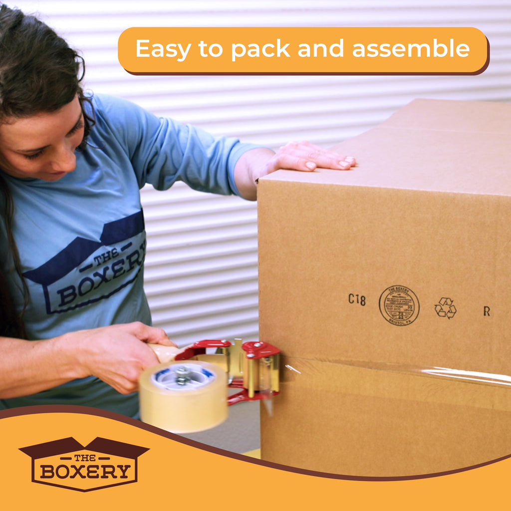 12"x8"x4" Corrugated Cardboard Boxes 25-Pack