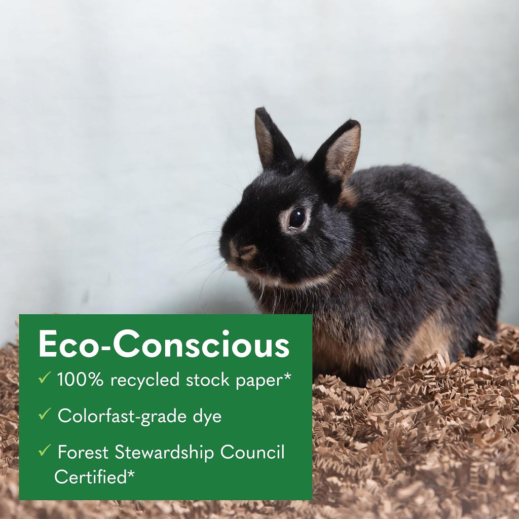 99% Dust-Free Paper Bedding for Small Pets and Birds, Eco Natural, 1.5 lb - Safe, Clean, Ideal Nesting & Burrowing