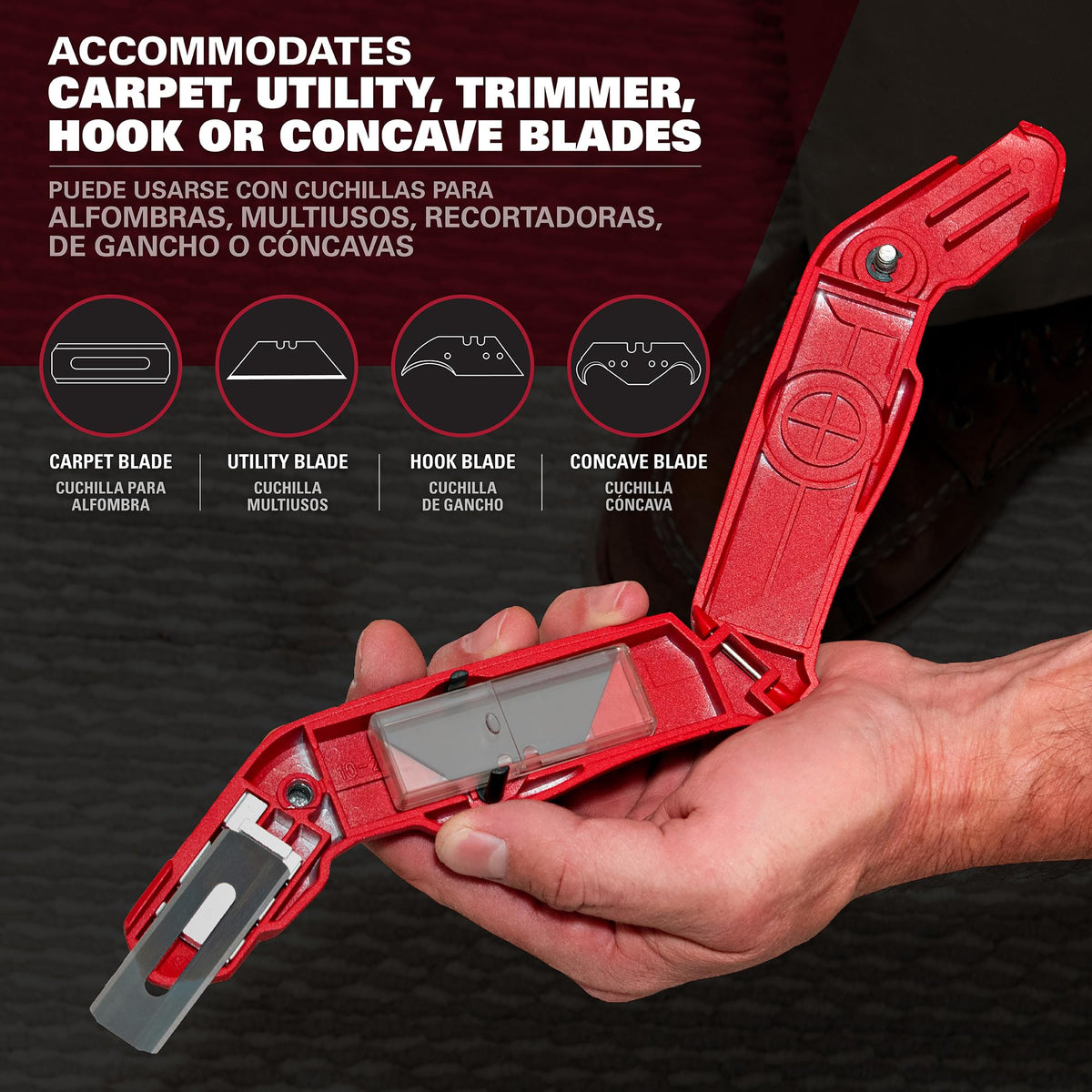 3-in-1 Carpet, Vinyl, and Utility Knife