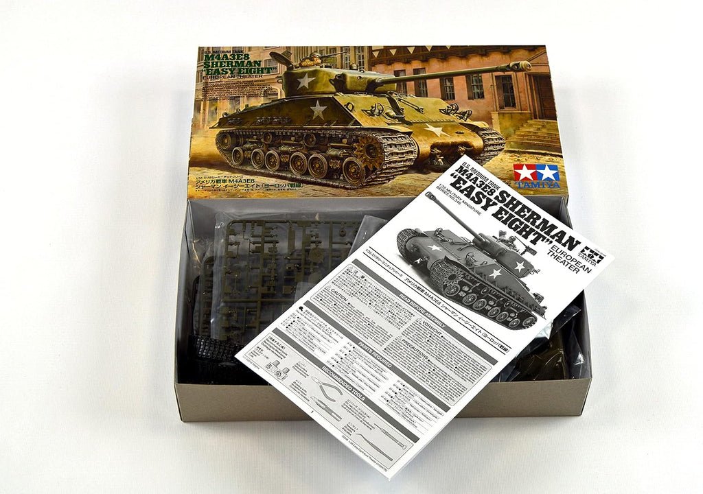 35346 1/35 US Medium Tank M4A3E8 Sherman Plastic Model Kit