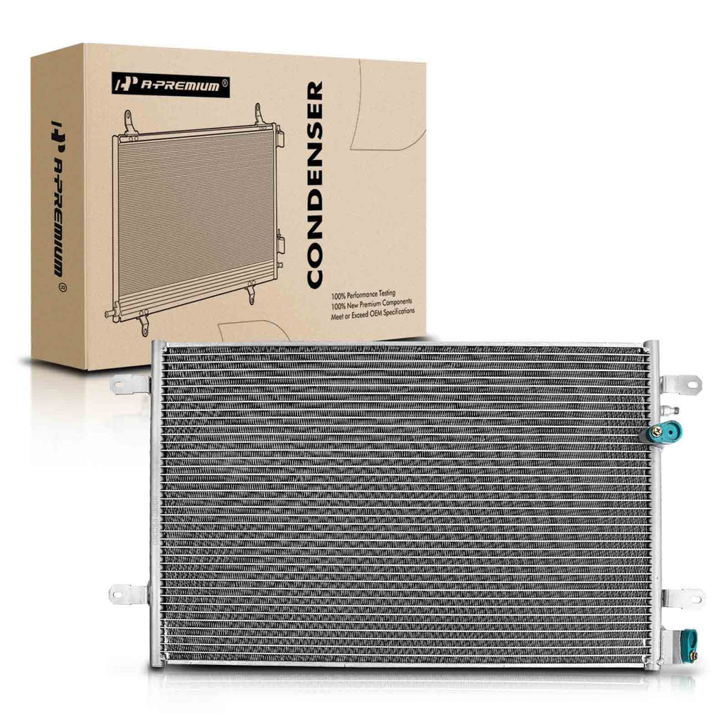 A-Premium Air Conditioning Condenser Compatible with Audi
