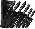 High Carbon Stainless Steel Knife Set - Chef Knife Set Precision Slicing & Versatility - Nonstick Ceramic Coated