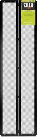 Fresh Air Screen Cover with Center Hinge, Secure and Durable Metal Mesh Cover for Reptile Terrariums, 48 x 13 inches