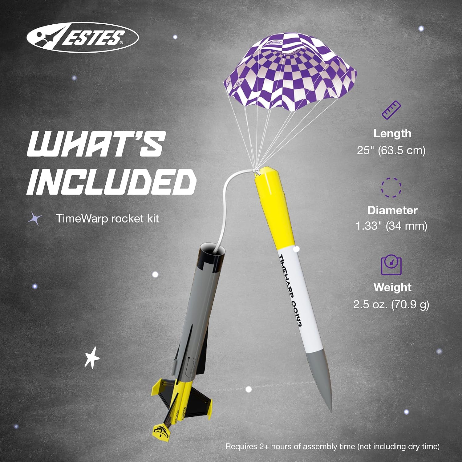 7321 TimeWarp Advanced Model-Rocket Kit