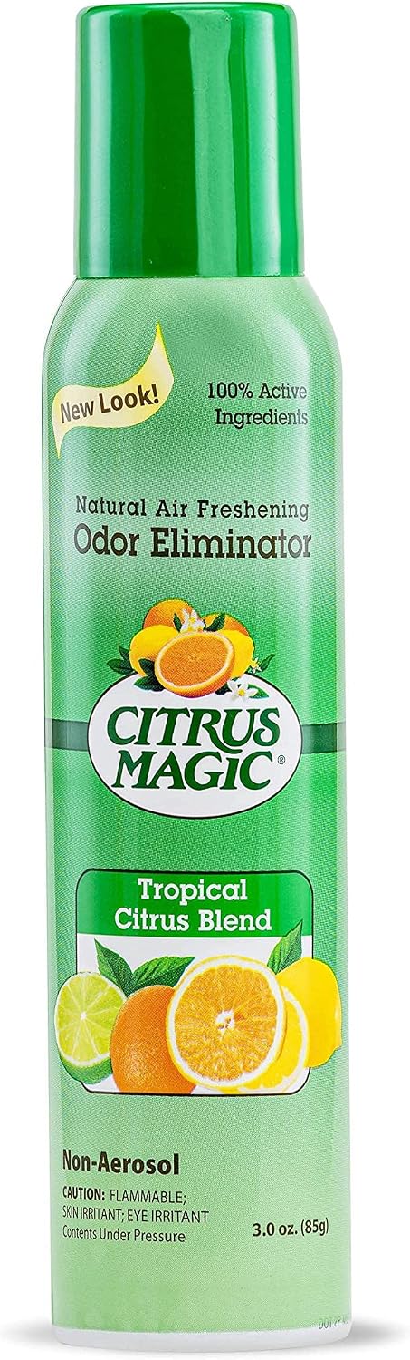 Natural Air Freshener Spray, Fresh Citrus, 3 Ounce
