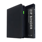 9 Pocket Zip Trading Card Binder 360 Cards Exo-Tec (Black)