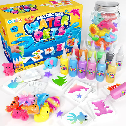Magic Water Elf Toy Craft Kits, Aqua Fairy Water Gel DIY Squishies Squishy Maker Toddler Kids Toys for Girls Boys
