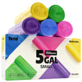 Medium Trash Bags 5 Gallon, Office Garbage Bags, Colored, 150 Count