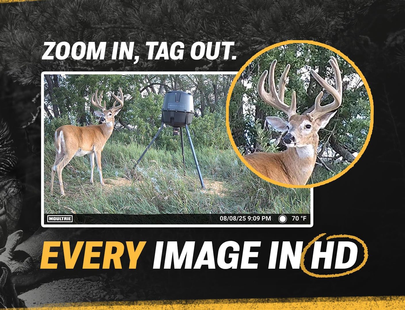 Edge 2 Pro Cellular Trail Camera - Auto Connect Nationwide 4G LTE - On Demand 40MP Photo - 1440P Video with HD Audio