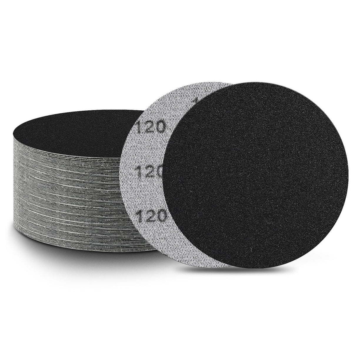 100 PCS 120 Grit 3 Inch Hook and Loop Sanding Discs