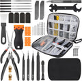 3D Printing Tool Set, 58Pcs 3D Printer Accessories with Deburring Tools, Removal Scrapers, Blades, Pliers, Wrenches