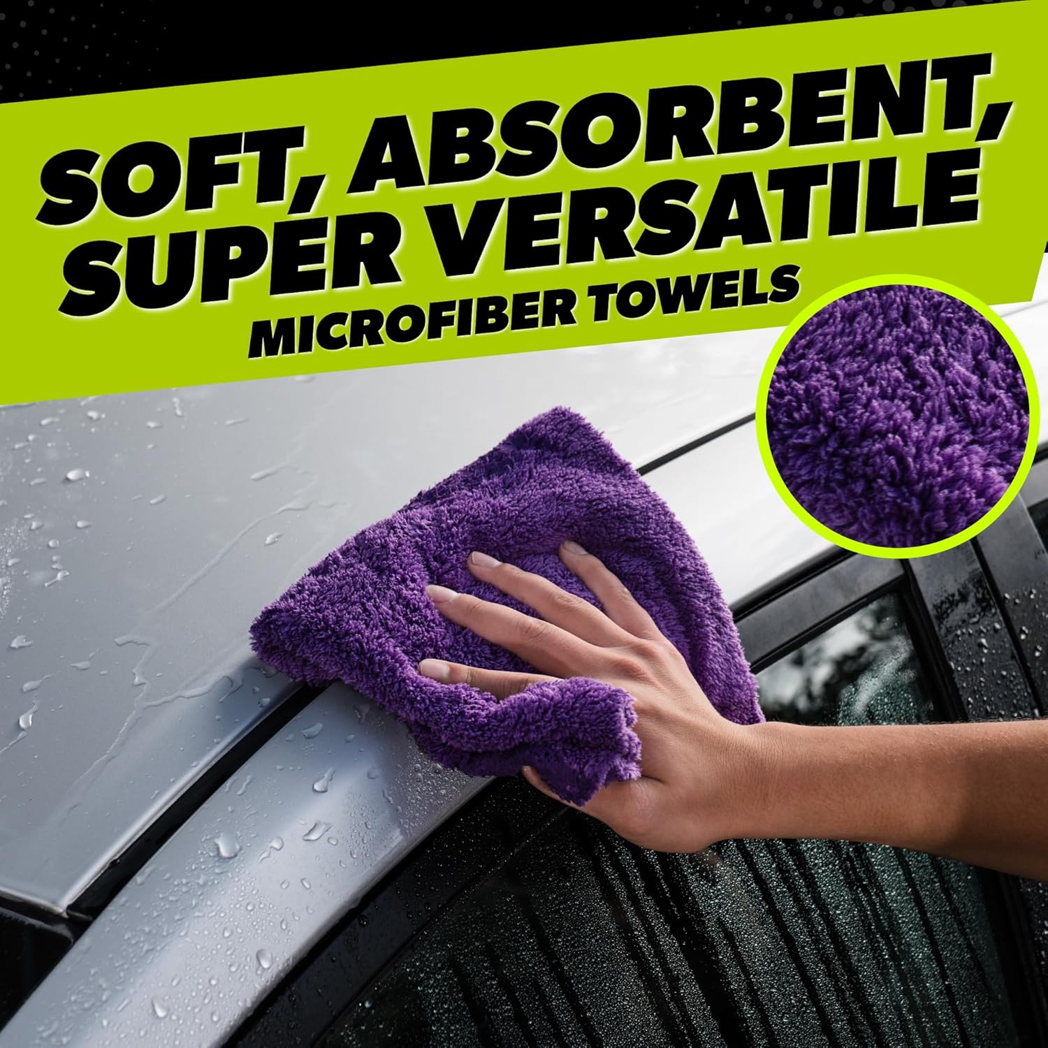 Car Wash And Interior Detailing Kit With Storage Bag Car Wash Soap, Wheel Cleaner, Interior Spray, Microfiber Towels