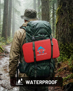 500PCS Waterproof Hard Shell First Aid Kit, Travel