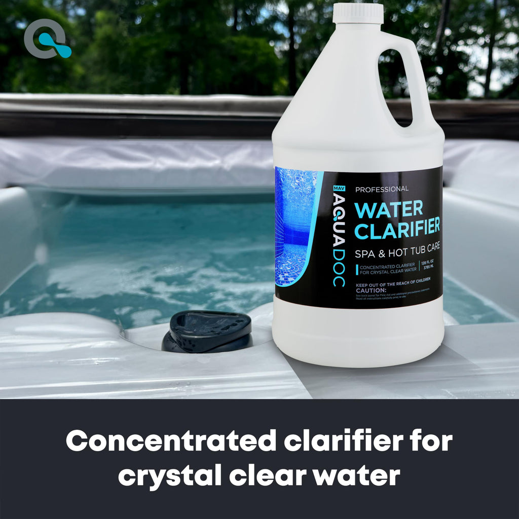 AquaDoc Hot Tub Clarifier - Spa Clarifier for Cloudy Water Treatment 128oz