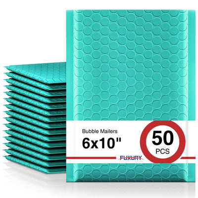 Bubble Mailer 6x10 Inch Padded Envelopes 50 Pack Self-Seal