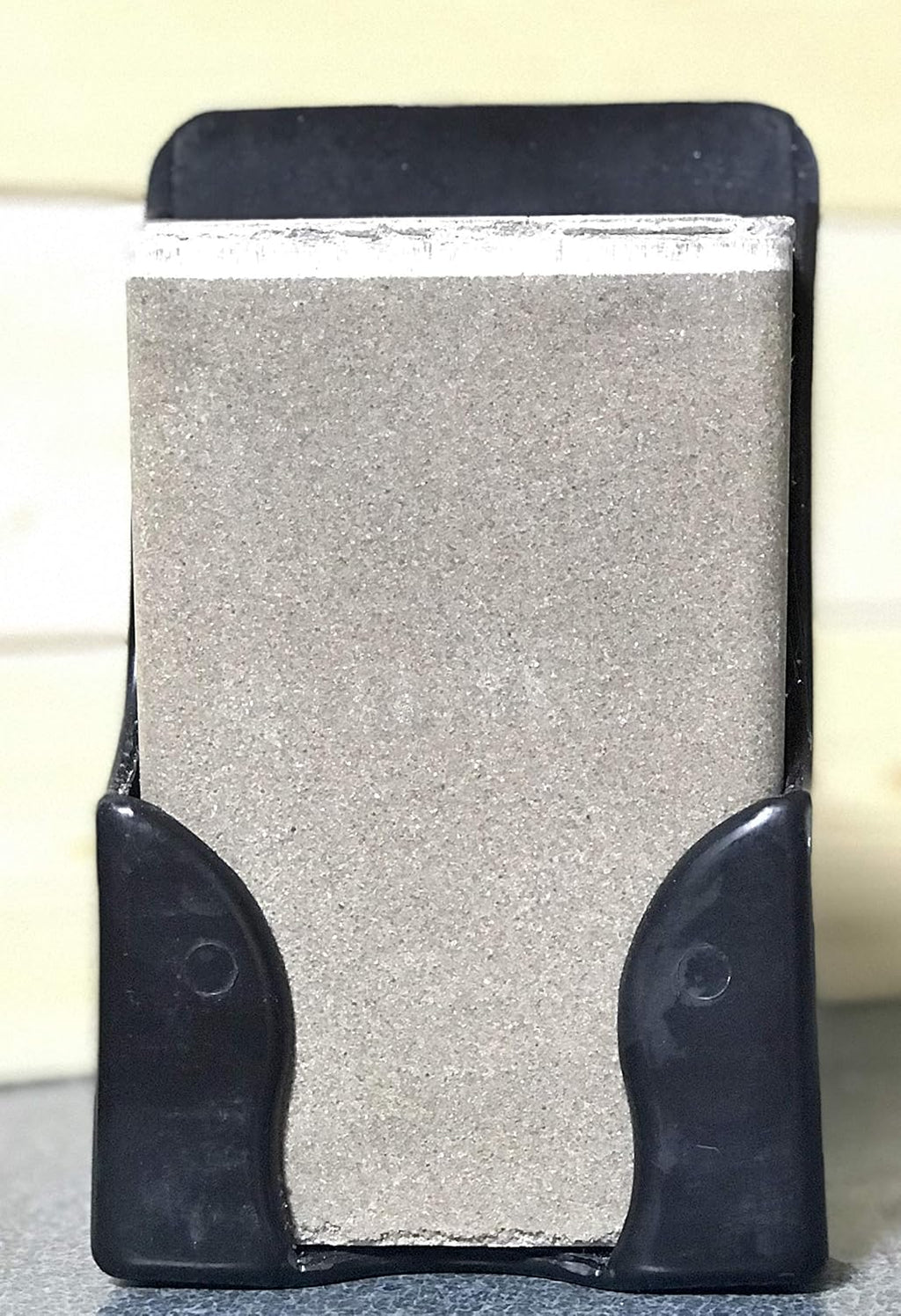 Small Plastic 4lb Mineral Salt Block Holder for Deer, Whitetail, Goat, Horse - Salt Lick Block, Stall Wall Fasteners