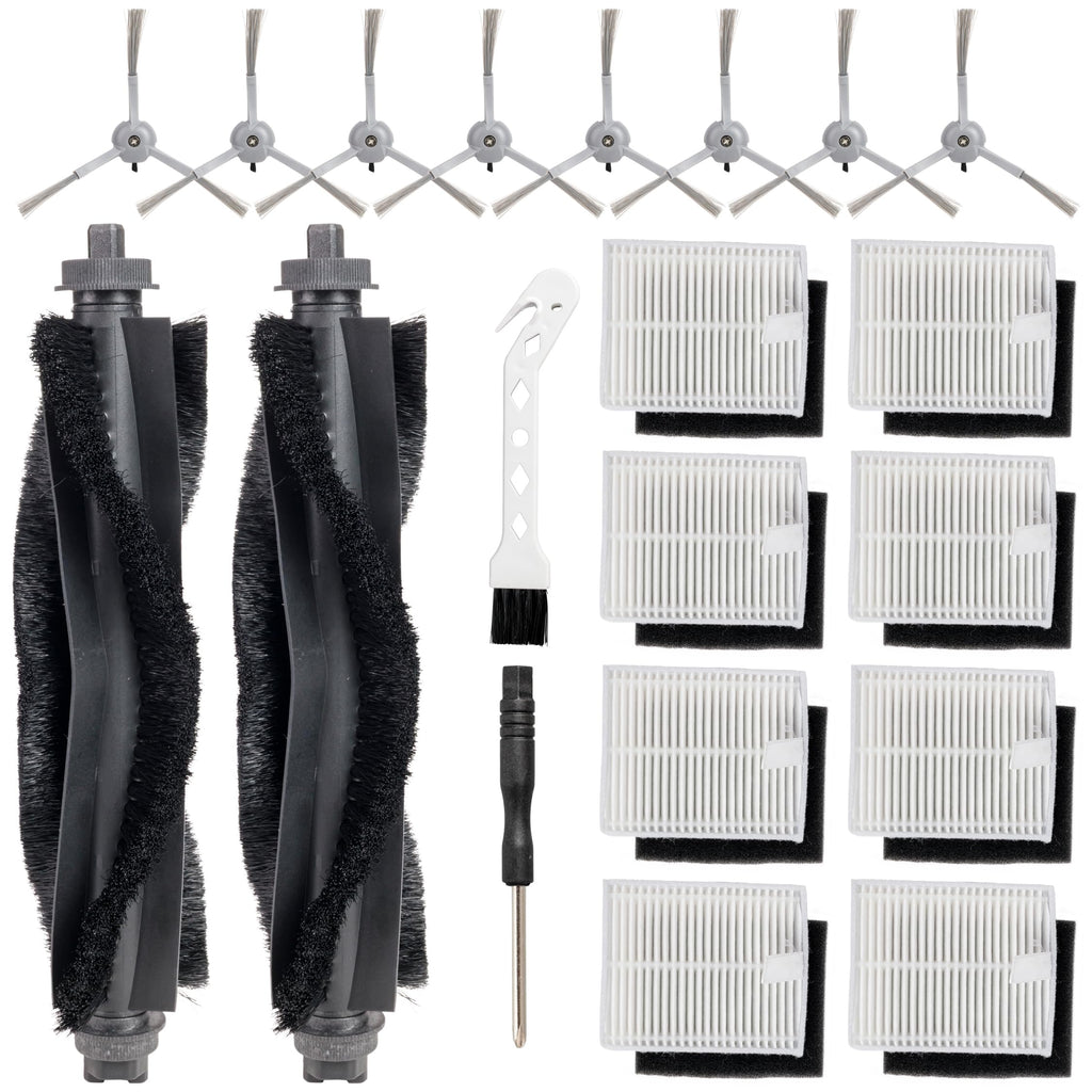 BlueStars 20-Pack Replacement Parts Kit for eufy L50 L60 Robot Vacuums