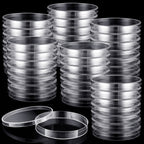 400 Pcs Petri Dishes with Lids Bulk Sterile Plastic, 90mm X 15mm