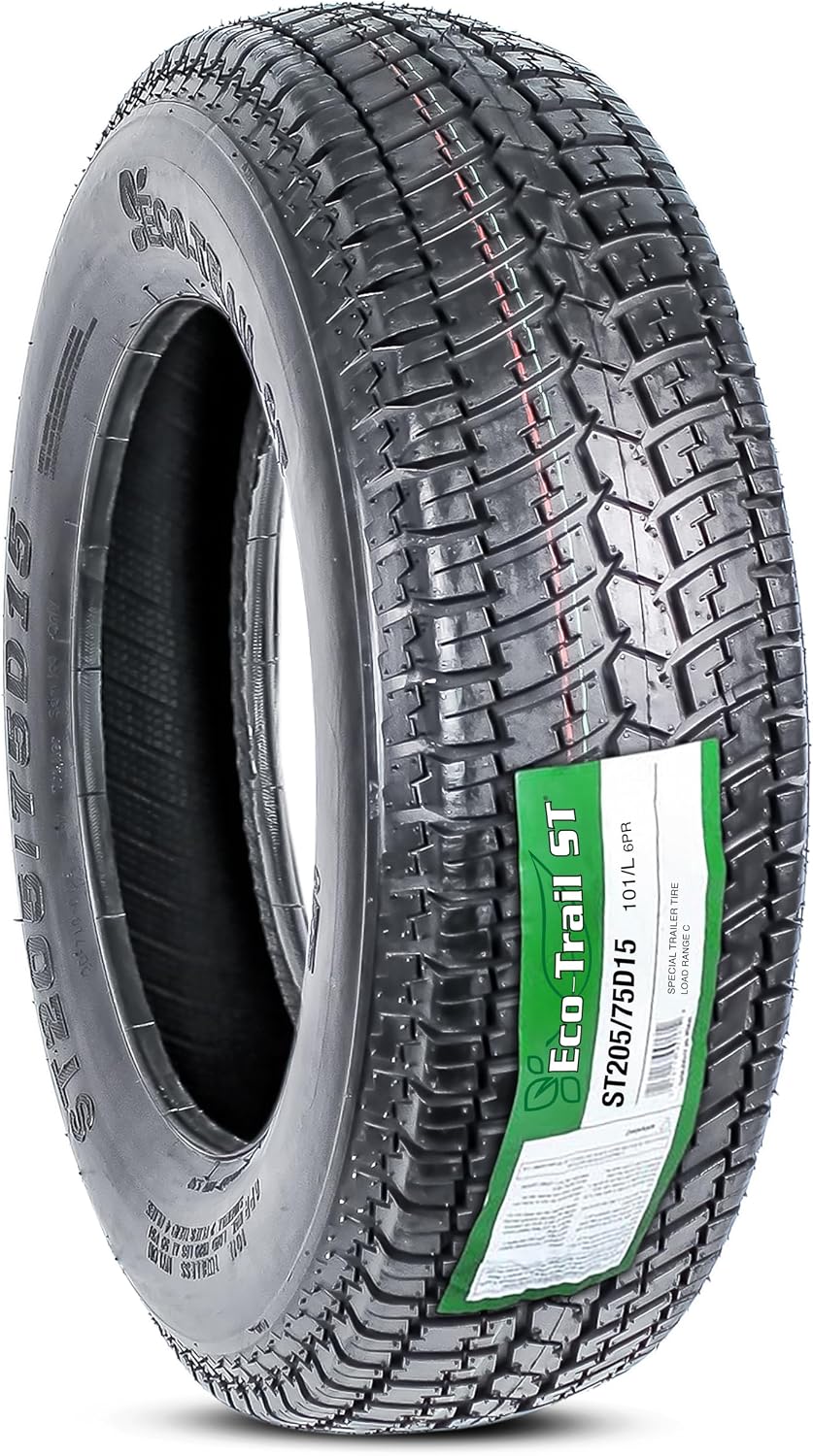 ST205/75D15 15 Inch DEEP TREAD Trailer Tire Load Range C