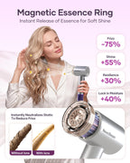 Hair Dryer, High-Speed Ionic Blow Dryer with Essential Oil & Diffuser