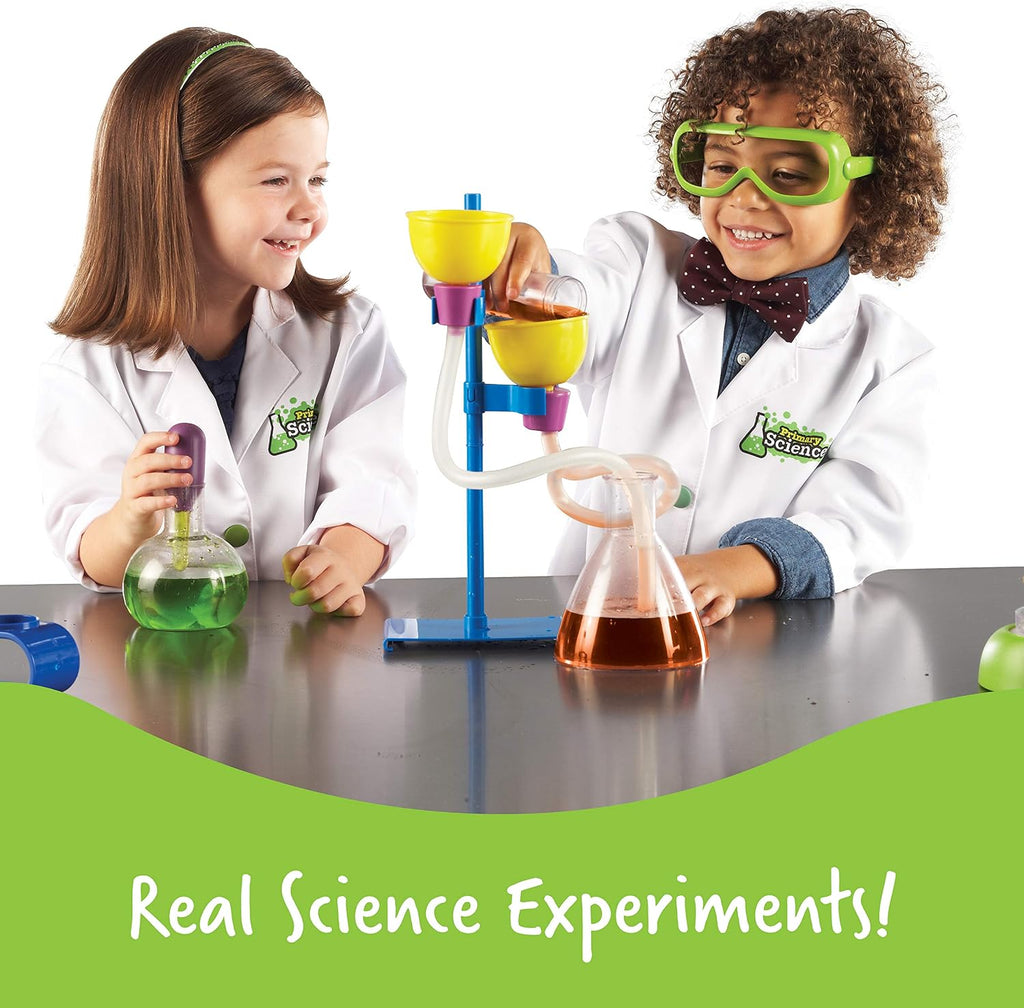 Primary Science Deluxe Lab Set - 45 Pieces, Ages 3+, Preschool Science Kit Toys, STEM Toys, Experiments for Kids