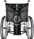 Oxygen Cylinder Bag for Wheelchairs with Buckles, Fits Any Wheelchair, Black (Fits Most Oxygen cylinders)