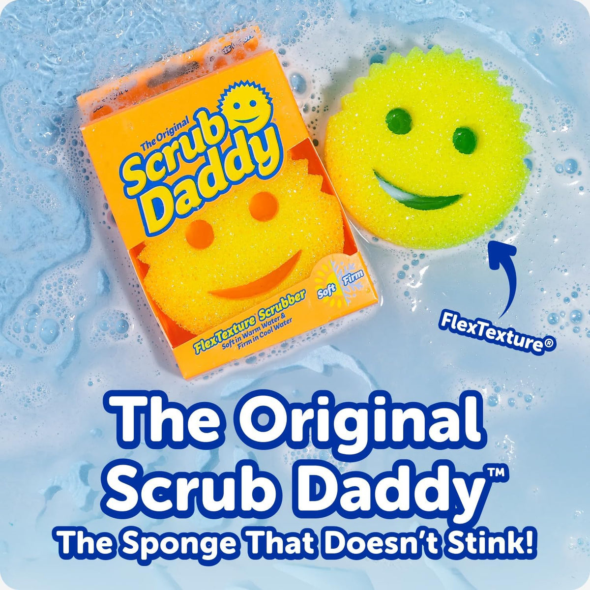 Scratch-Free Multipurpose Kitchen Sponges - Bulk Dish Sponges for Kitchen, Bathroom, Household Cleaning & More - Made