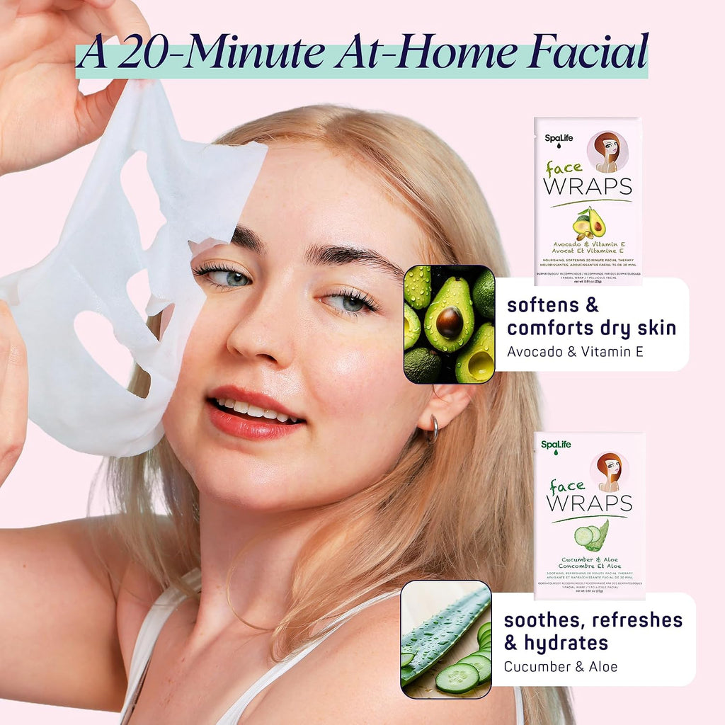10 Piece Korean Face Mask & Moisturizing Hand Gloves Set | Foot Mask Socks for Dry Cracked Hands & Feet | Korean