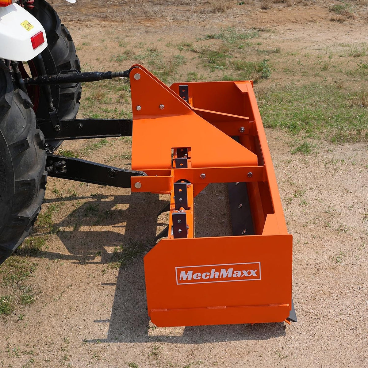 84" Box Blade Scraper with 7 Shanks 3 Point Hitch Tractor Attachment, Model BB84