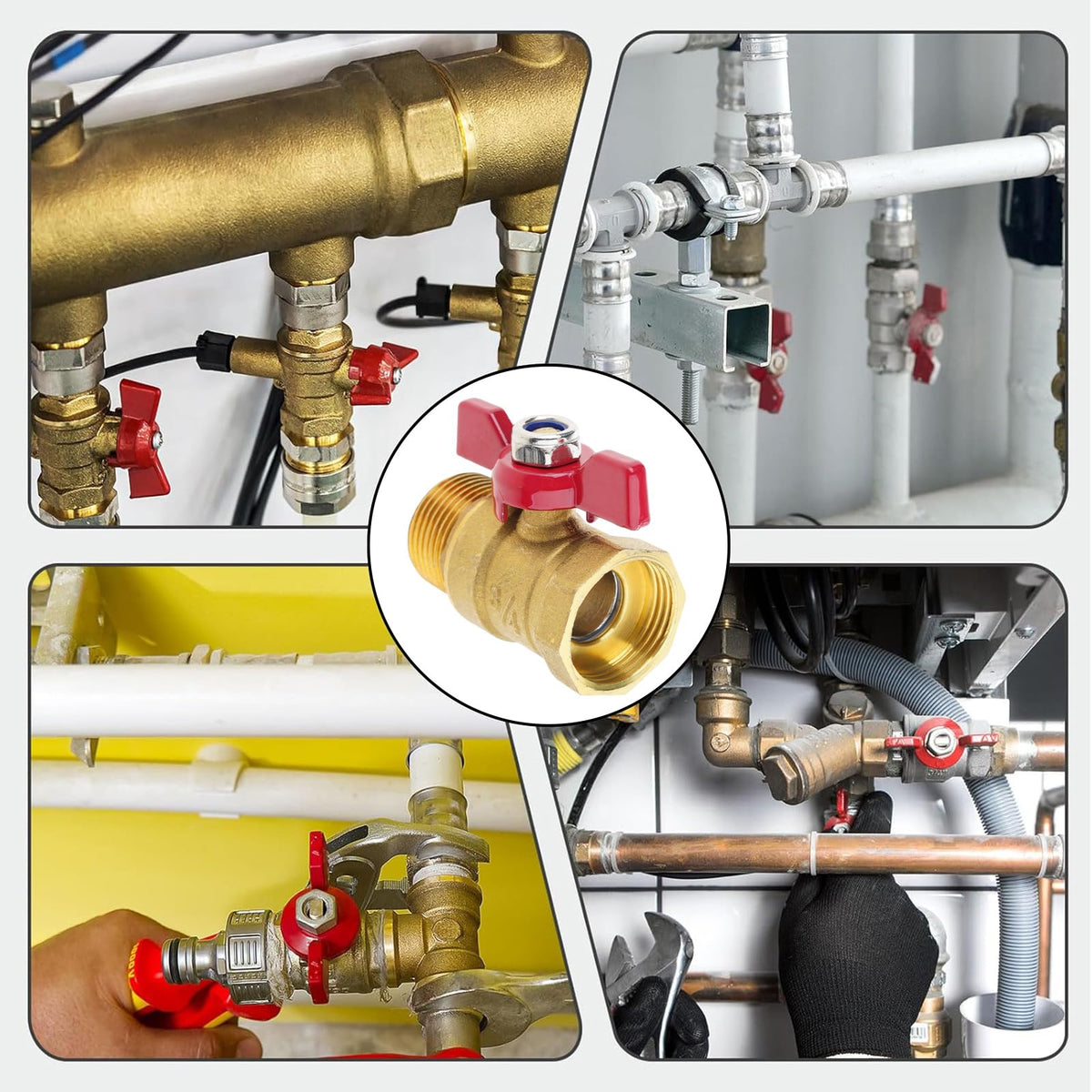 3 / 4Inch Brass Ball Valves for Water
