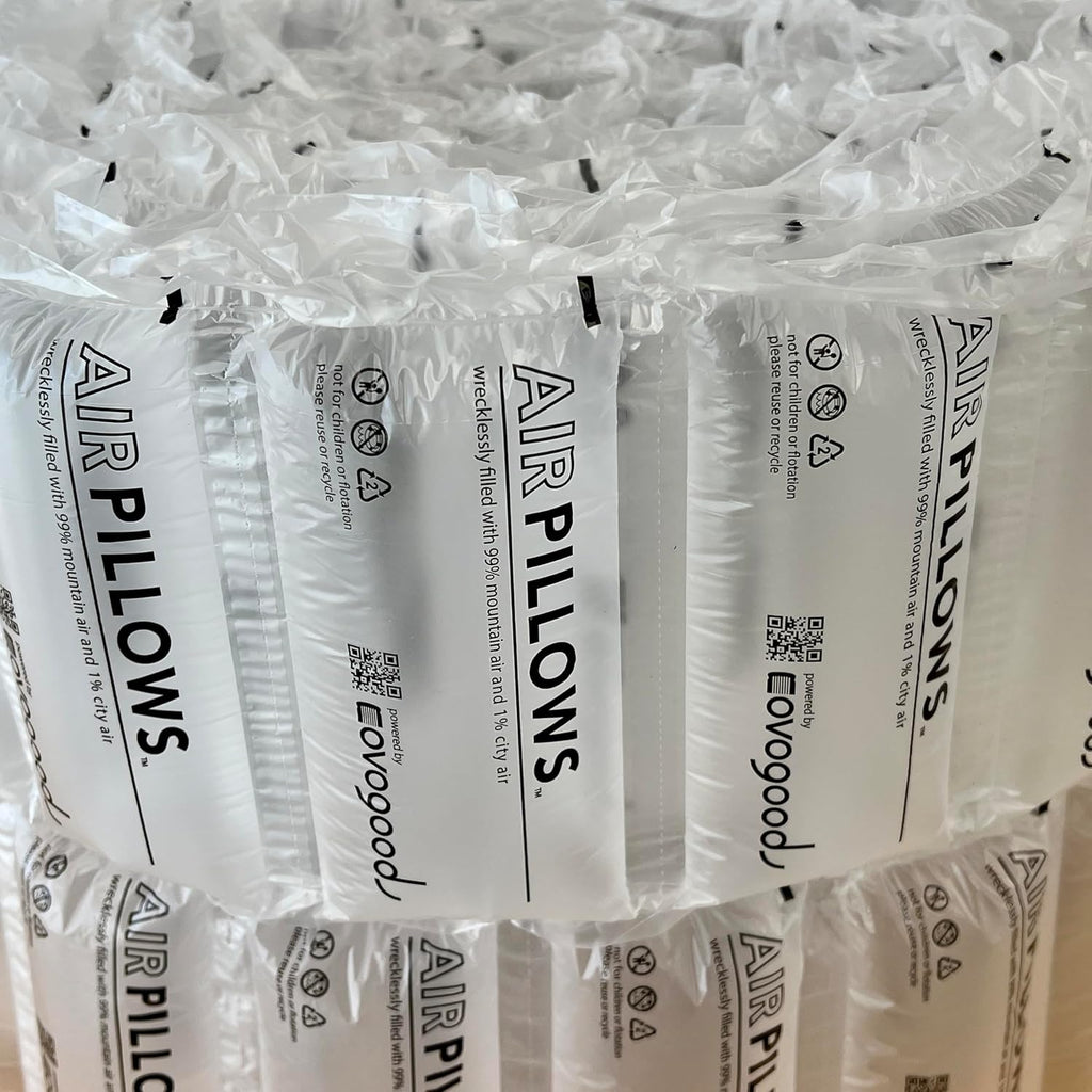 AirPillows 300 Count Premium Prefilled Air Bubbles for Package Shipping | 6 CuFt, 44 Gal, 4x8-In Ea | Better than