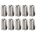 BORDSTRACT 10pcs Self Tapping Thread Inserts,M4x0.7-M6x1