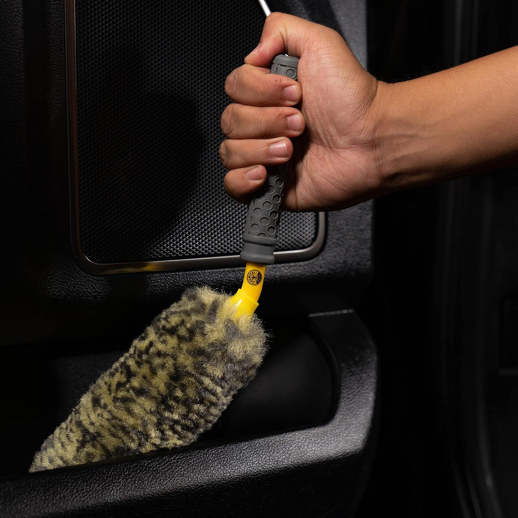 ACC615 Rimpaca Reach Around Ultimate 2 Piece Wheel Brush Set (Rimpaca Wheel Cleaners) | Long, soft brushes reach