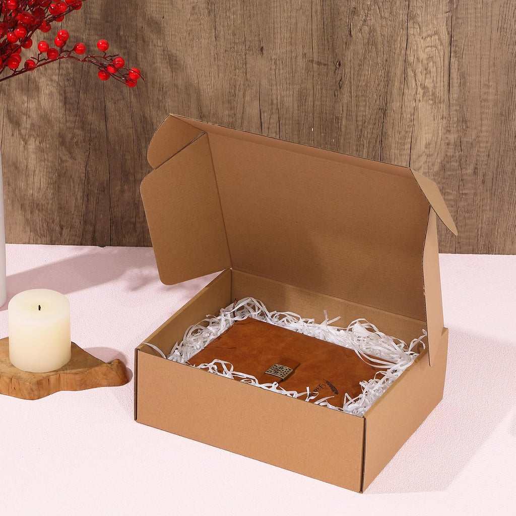 100 Pcs 12x9x4'' Shipping Boxes Corrugated