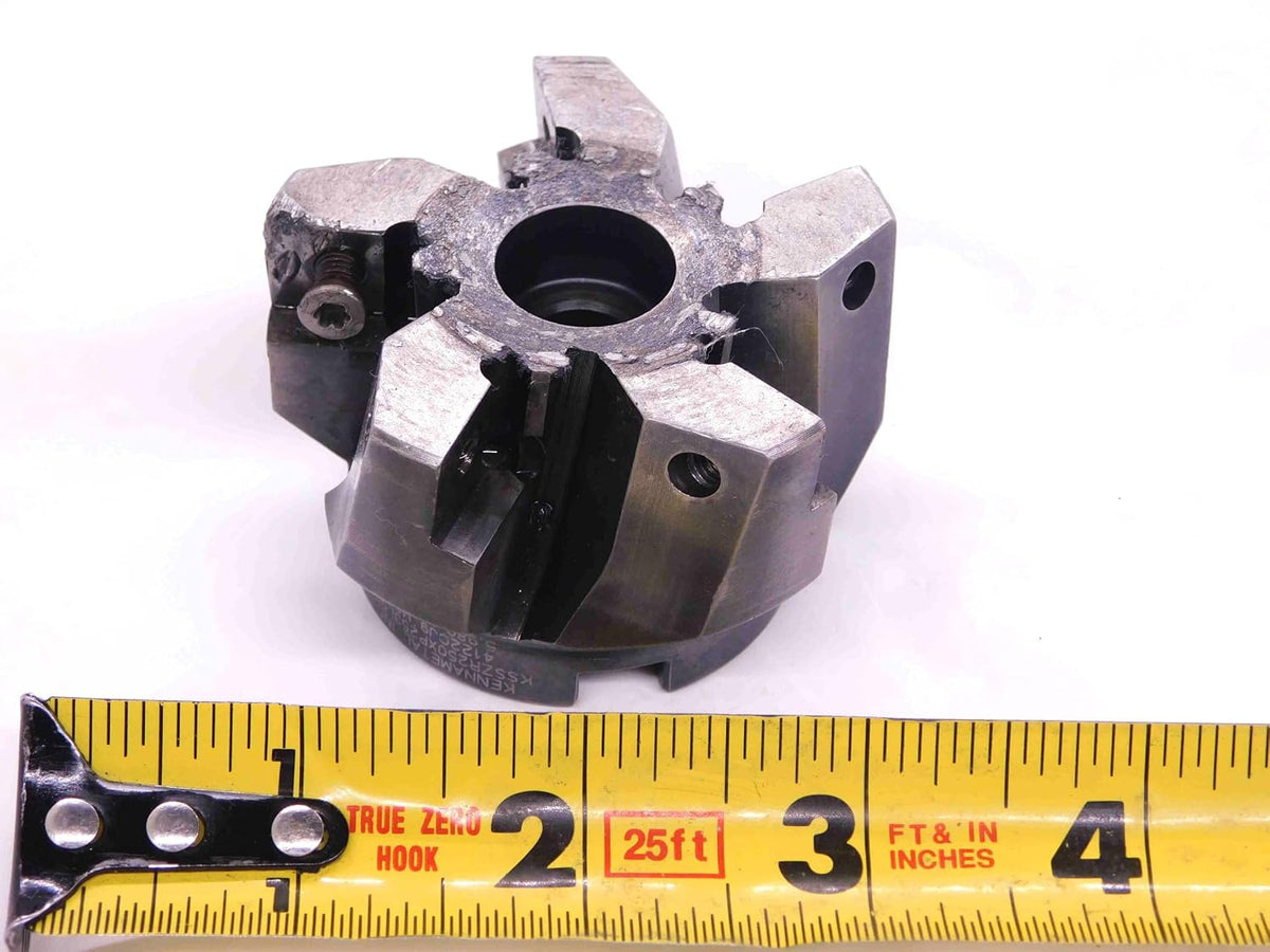 KENNAMETAL 2 1/2 O.D. FACE Mill KSSZR250XP253L903 3/4 Pilot 5 Pockets XP..2533 - JJ2260CH5