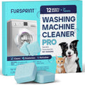 Washing Machine Cleaner Tablets Pro for Pet Owners, 24 Pack