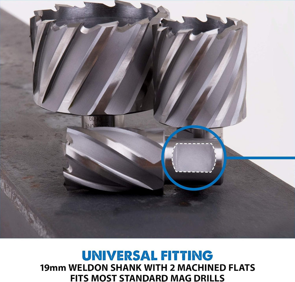 Evolution CC20MS 20mm Diameter x 1-Inch Depth of Cut Cyclone High Speed Steel Annular Cutter
