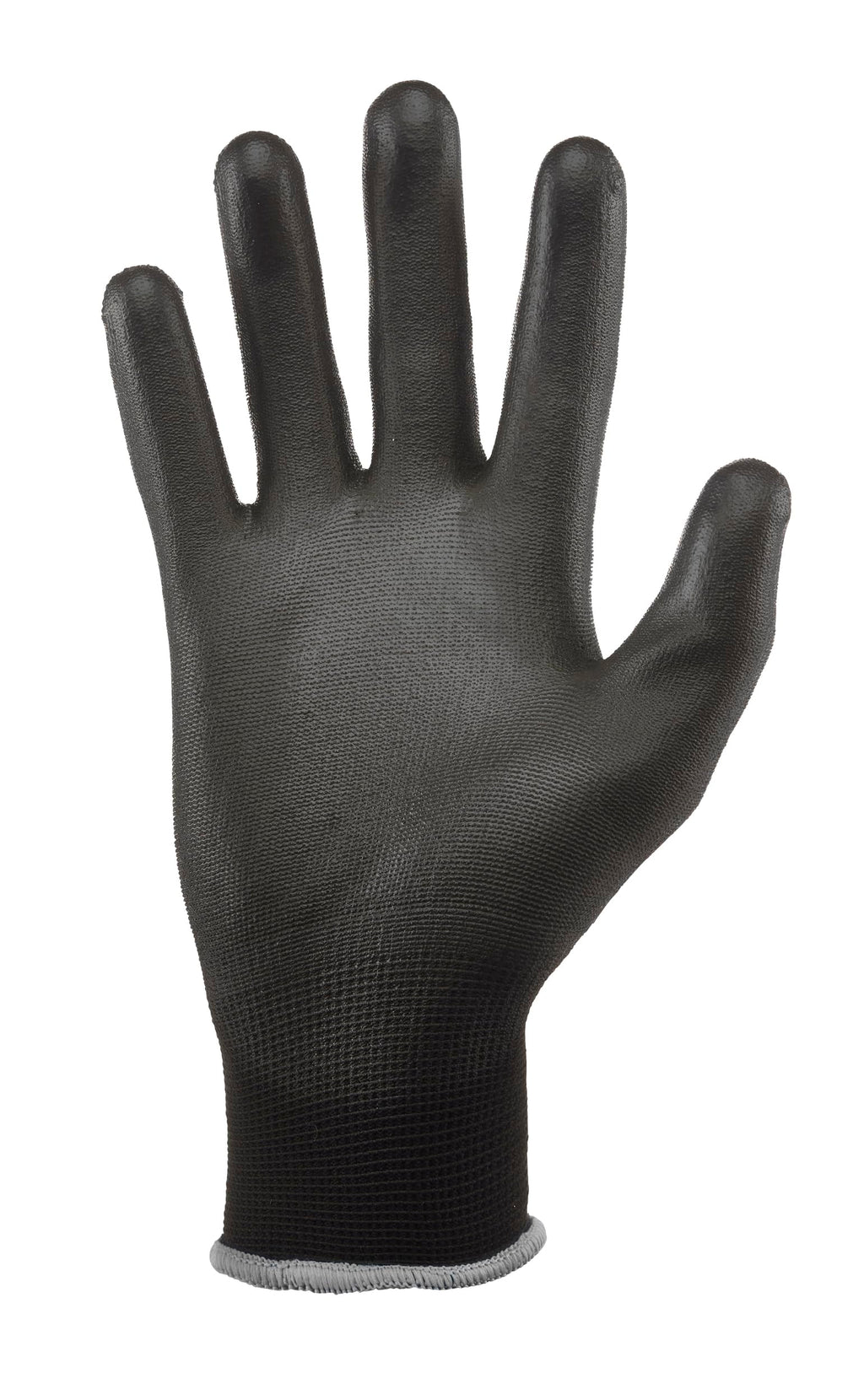 Work Gloves, XLarge, 15 Pair, Black and Gray