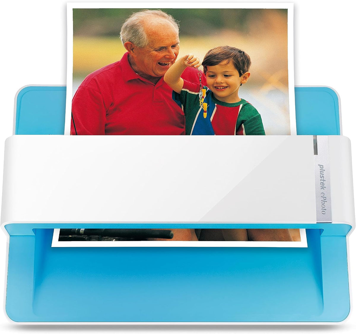 Photo Scanner ePhoto Z300, Scans 4x6 inch Photos in 2 Seconds, Auto crop and deskew with CCD Sensor, Supports Mac and