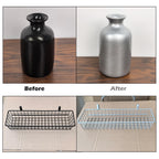 Metallic Spray Paint, Silver - Fast-Drying Finish for DIY Crafts, Models, Furnitures & Home Decor, Covers Plastic