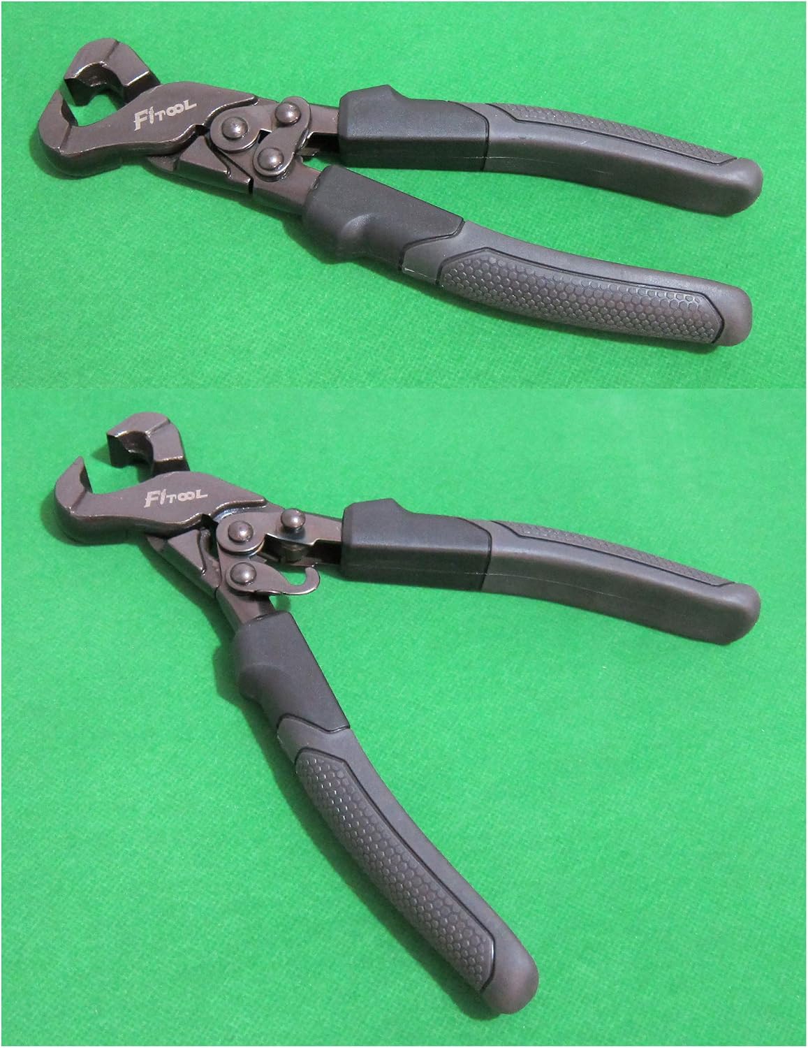 Compound Action Tile Nippers, Tile Working Tool with Tungsten-carbide Trimming Tips, Mosaic Trimmer Nipper Cutter