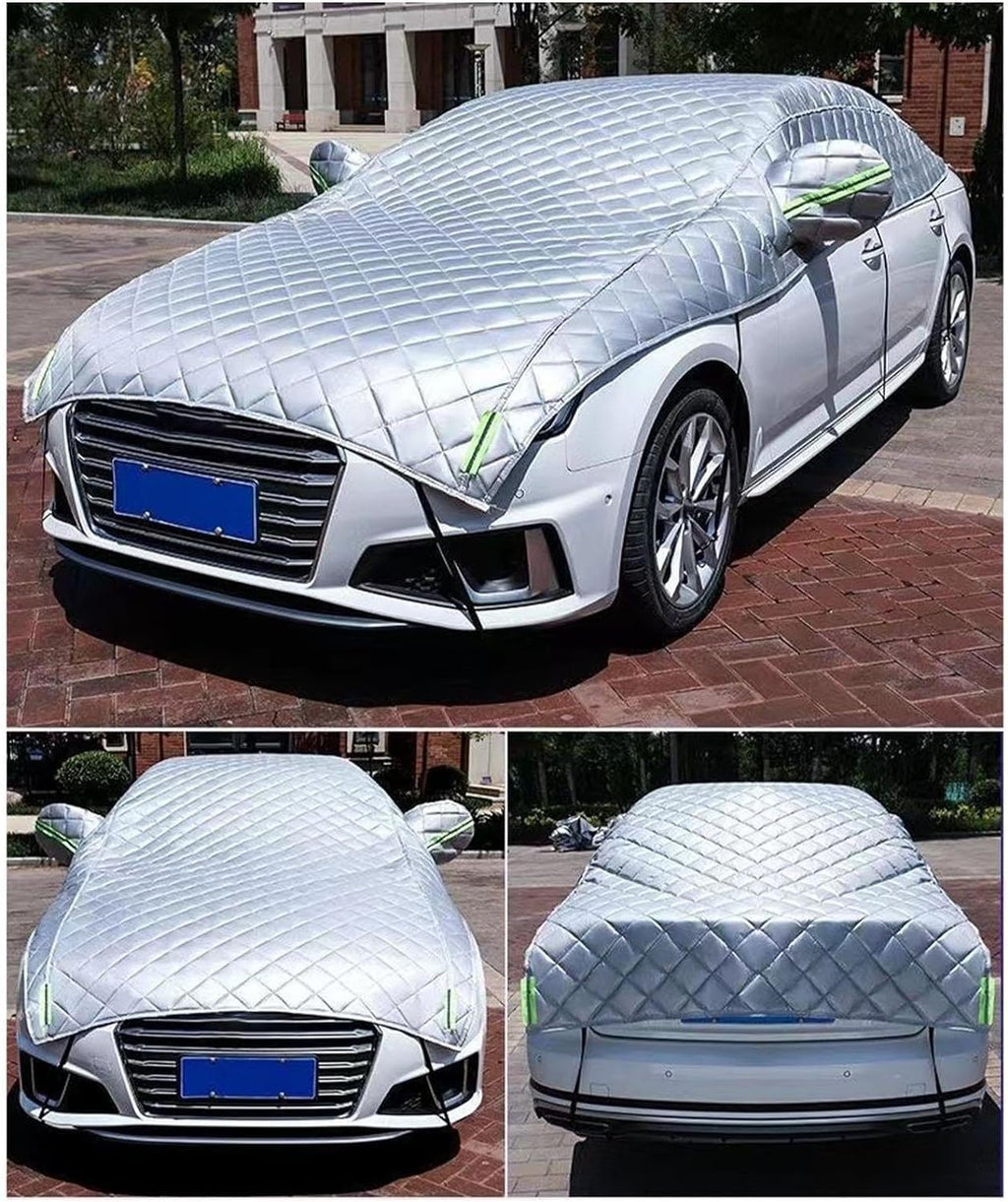 Half Car Cover Custom fit for BMW Z4 (2006-2025),Hail Protection Car Cover,Rain and Dust Protection,Sun and Hail