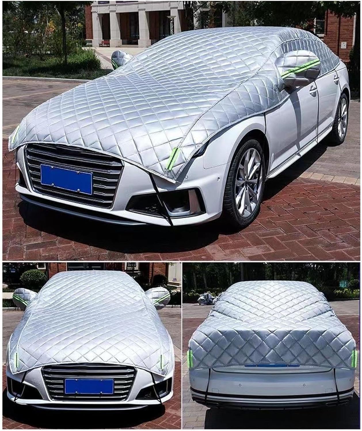Half Car Cover Custom fit for BMW Z4 (2006-2025),Hail Protection Car Cover,Rain and Dust Protection,Sun and Hail