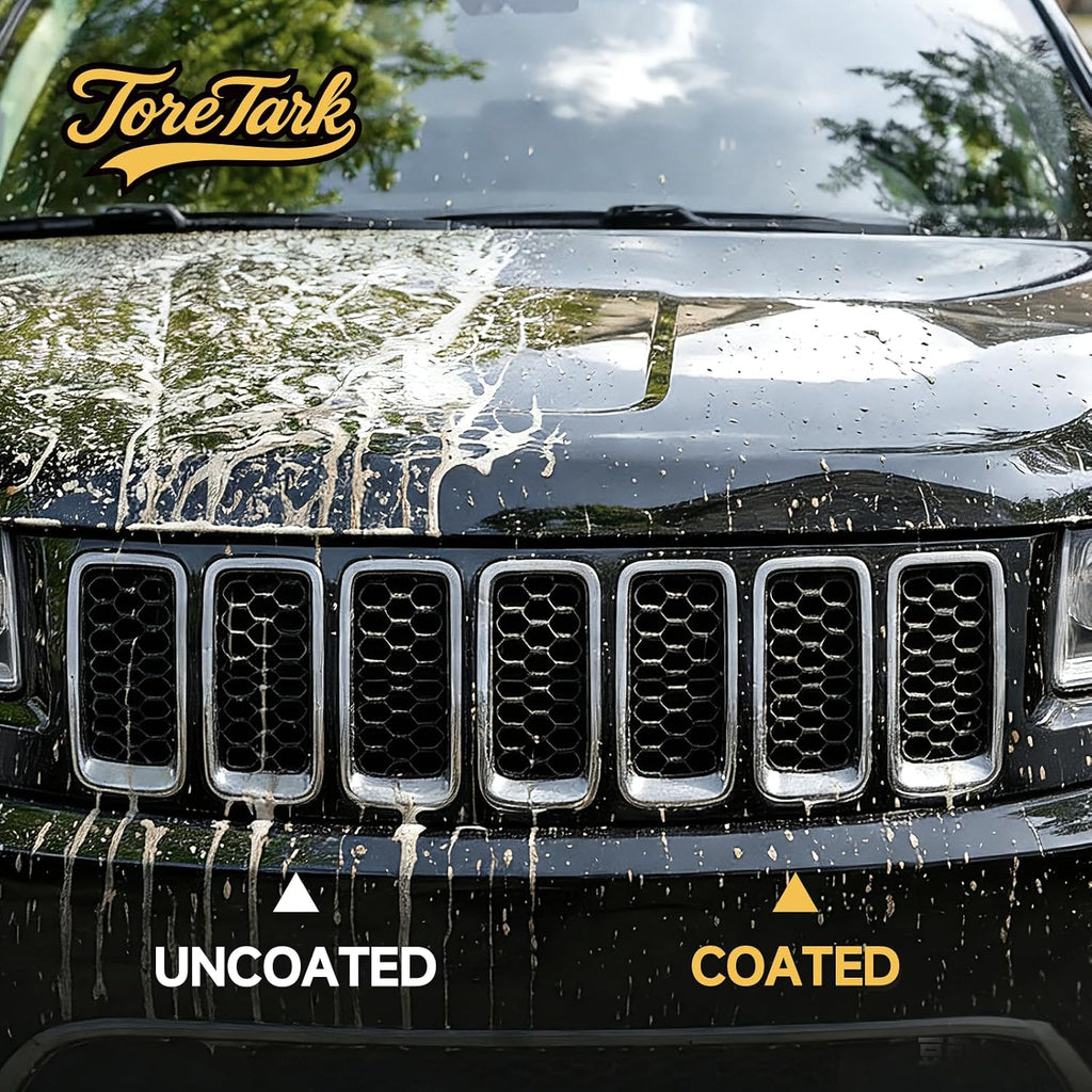 Real Ceramic Coating for Cars Polish (16 Fl Oz), Unmatched Shine Car Wax Coating Spray, No Pungent Smell, Quick
