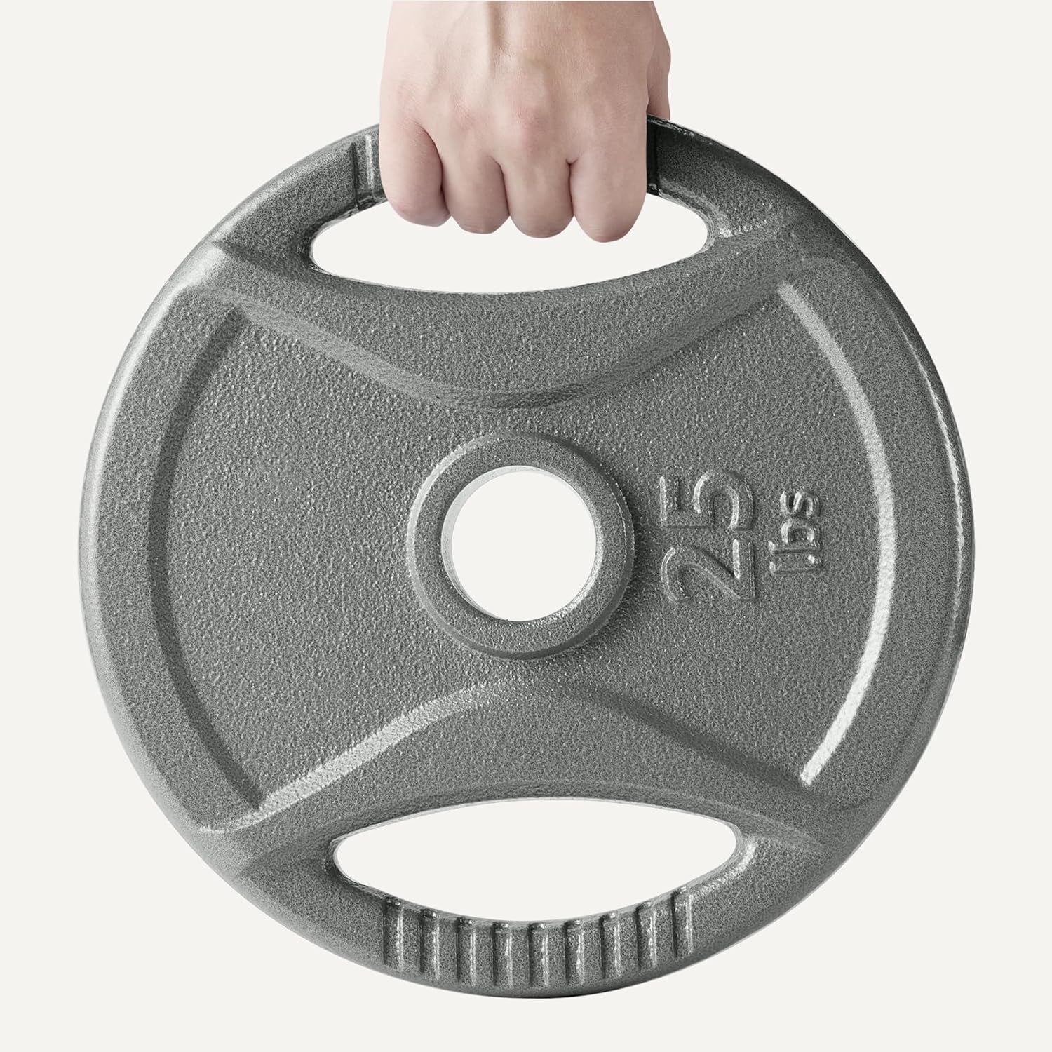 2-Inch Olympic Grip Weight Plates, Cast Iron
