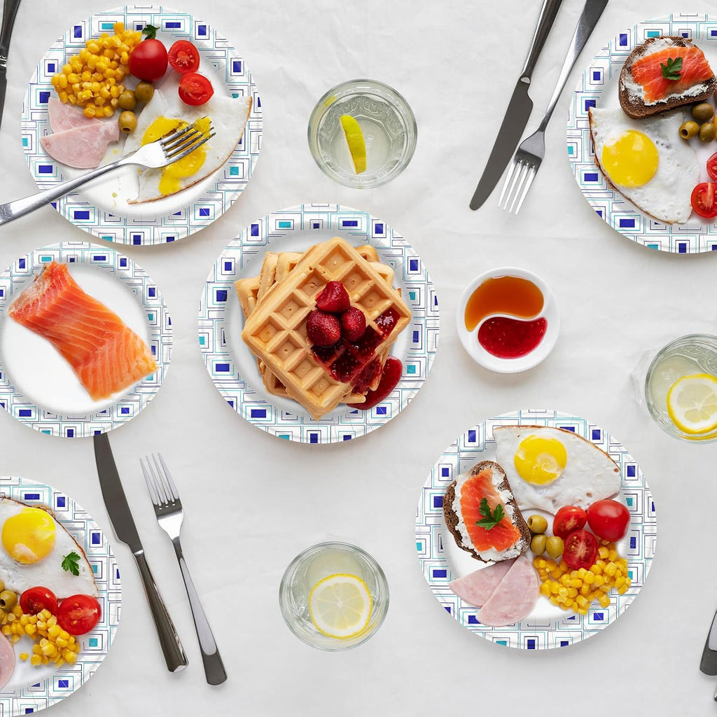 8.5 Inch Disposable Paper Plates, 200 Count Disposable Plates