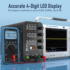 DC Power Supply Variable, 0-32V 0-10A Switching Bench Power Supply with Intelligent Charging Mode, 20W USB & Type-C Quick-Charge, Encoder Knob, Output Switch, 4-Digit LED Display - SPS-3010C